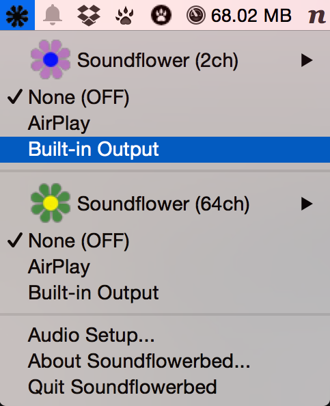 Soundflower Routing